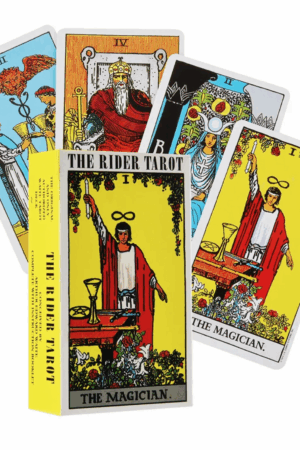 ZESTAW KLASYCZNYCH KART TAROTA THE RIDER TAROT 78